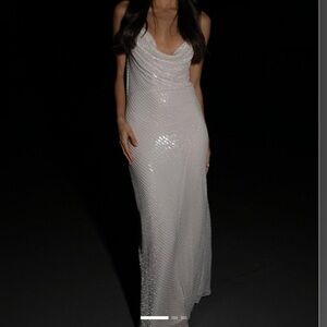 Meshki | Dresses | Meshki Ezra Lace Maxi Dress Ivory | Poshmark